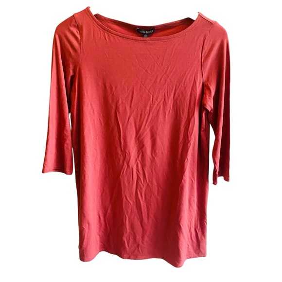 Eileen Fisher Tops - Eileen Fisher NWT Chuty Jersey Bateau Neck Tunic Top